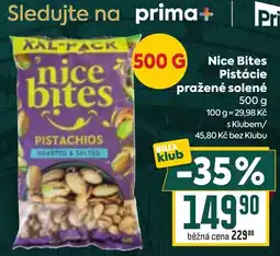 Billa Nice Bites Pistácie nabídka