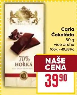 Billa Carla Čokoláda nabídka