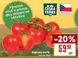 Billa Česká farma rajčata keřík nabídka