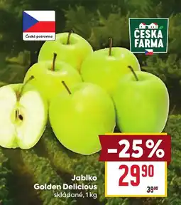 Billa Česká farma Jablko Golden Delicious nabídka