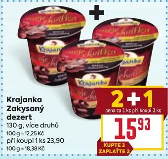Billa Krajanka Zakysaný dezert nabídka