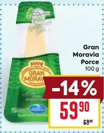 Billa Gran Moravia Porce nabídka