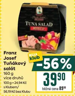Billa Franz Josef Tuňakový salát nabídka