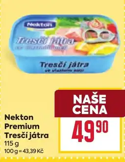 Billa Nekton Tresčí játra nabídka