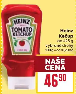 Billa Heinz Kečup nabídka