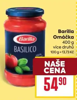 Billa Barilla Omáčka Basilico nabídka