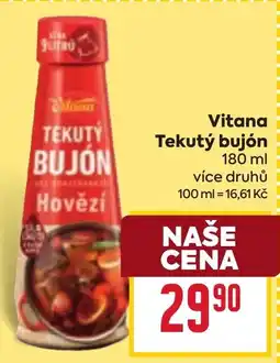 Billa Vitana tekutý bujón hovězí nabídka