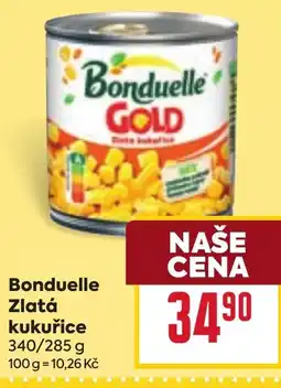 Billa Bonduelle Zlatá kukuřice nabídka
