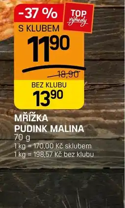 Flop Mřížka pudink malina nabídka