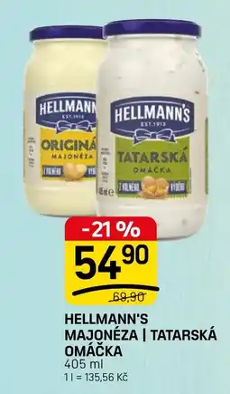 Flop Hellmann's majonéza | tatarská omáčka nabídka