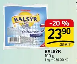 Flop Balsýr Balkánský sýr nabídka
