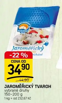 Flop Jaroměřický tvaroh nabídka