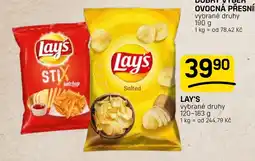 Flop Lay's vybrané druhy nabídka