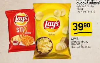 Lay's vybrané druhy