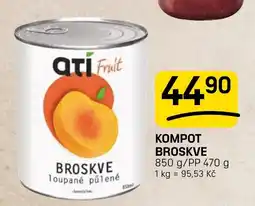 Flop ati Fruit broskve loupane pulené nabídka