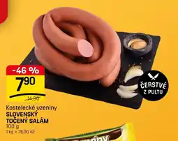 Flop Kostelecké uzeniny Slovenský točený salám nabídka