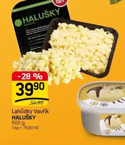 Flop Lahůdky Vavřík Halušky nabídka