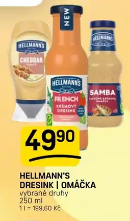 Flop Hellmann's dresink | omáčka nabídka