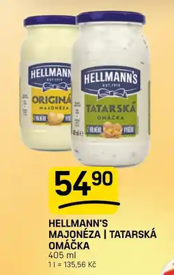Flop Hellmann's majonéza | tatarská omáčka nabídka