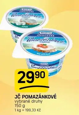 Flop JČ Pomazánkové nabídka