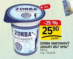 Flop Zorba smetanový jogurt bílý 10% nabídka