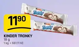Flop Kinder Tronky nabídka