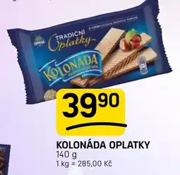 Flop Kolonáda oplatky nabídka