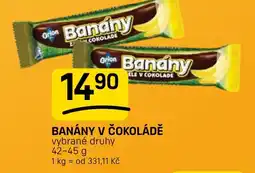 Flop Orion banány v čokoládě nabídka