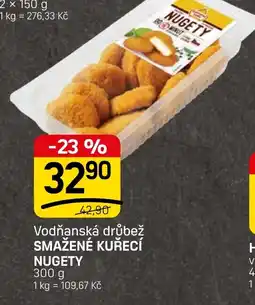 Flop Vodňanská drůbež smažené kuřecí nugety nabídka