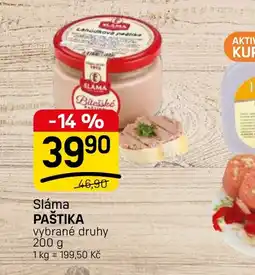 Flop Sláma paštika nabídka