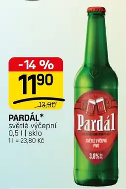 Flop Pardál světlé výčepní nabídka