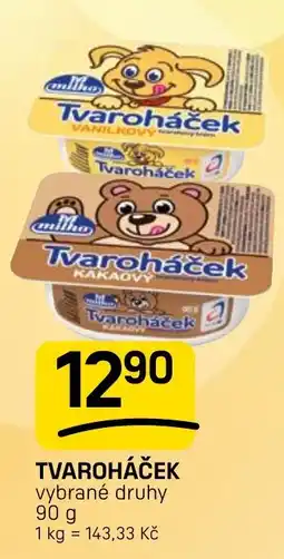 Flop Tvaroháček vybrané druhy nabídka