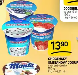Flop Choceňský smetanový jogurt nabídka