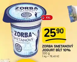 Flop Zorba smetanový jogurt bílý 10% nabídka