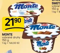 Flop Monte vybrané druhy nabídka