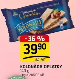 Flop Kolonáda oplatky nabídka