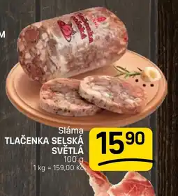 Flop Sláma tlačenka sešská světlá nabídka