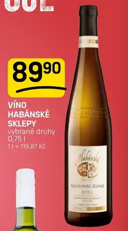 Flop Habánské sklepy výbrané druhy nabídka