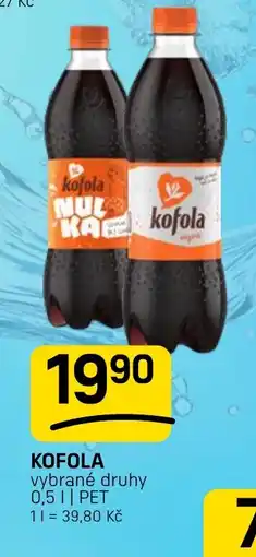 Flop Kofola vybrané druhy nabídka