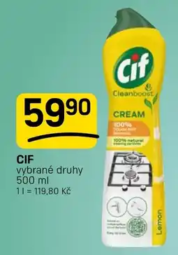Flop Cif vybrané druhy nabídka