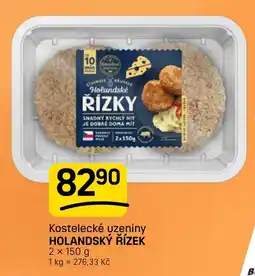 Flop Kostelecké uzeniny holandský řízek nabídka