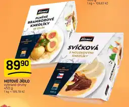 Flop Hameš plněné bramborové knedlíky se zelím nabídka