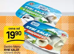 Flop Rybox rybí salát nabídka
