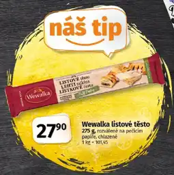 COOP TIP Wewalka listové těsto nabídka