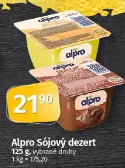 COOP TIP Alpro Sójový dezert nabídka