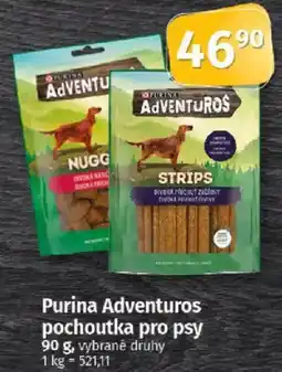 COOP TIP Purina Adventuros pochoutka pro psy nabídka