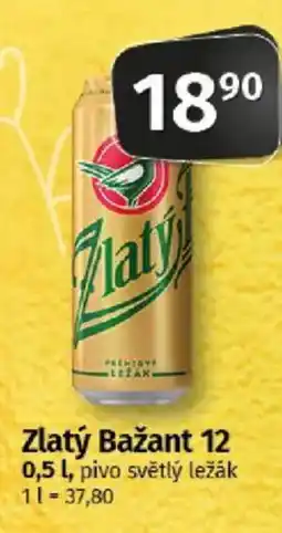 COOP TIP Zlatý Bažant 12 nabídka