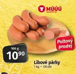 COOP TIP Múúú libové párky nabídka
