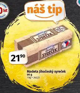 COOP TIP Madeta jihočeský syreček nabídka
