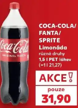 Kaufland Coca-Cola/Fanta/Sprite nabídka